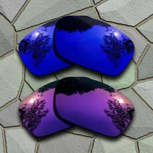 Violet Blue&Purple Sunglasses Polarized Replacement Lenses for Oakley Fuel Cell