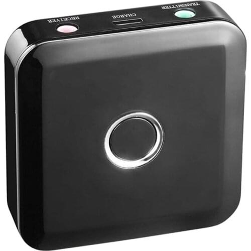 2 in 1 Bluetooth Transmitter Receiver,Wireless Audio Transmitter Receiver Integrated Machine Suitable for Tv,Computer