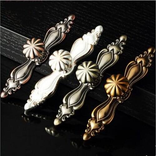 Vintage style knobs with backplane wardrobe kitchen cabinet door handles antique bronze antique copper drawer knobs silver gold