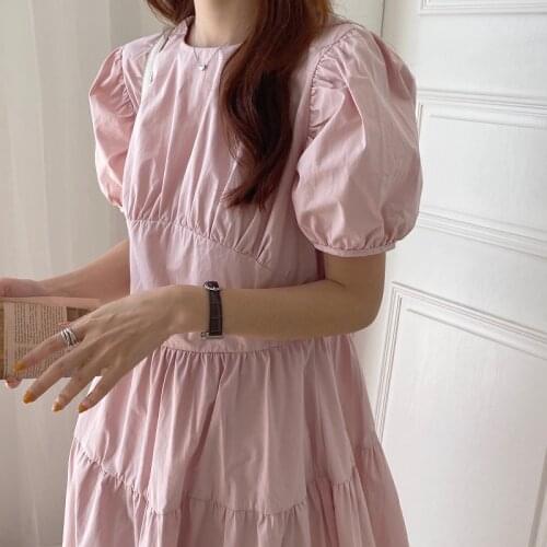 Sherhure Pink Summer Dresses