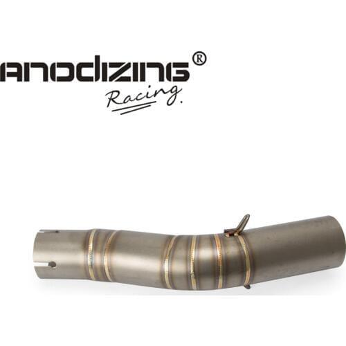 High Quality Motorcycle Exhaust Middle pipe link pipe For suzuki GSXR1000 GSX R1000 GSXR 1000 Modified Middle Link Pipe