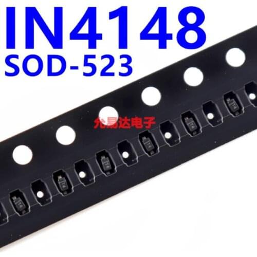 100pcs/lot 1N4148WT SOD-523 0603 SMD Switch Diode 1N4148W (Marking A ) Best quality
