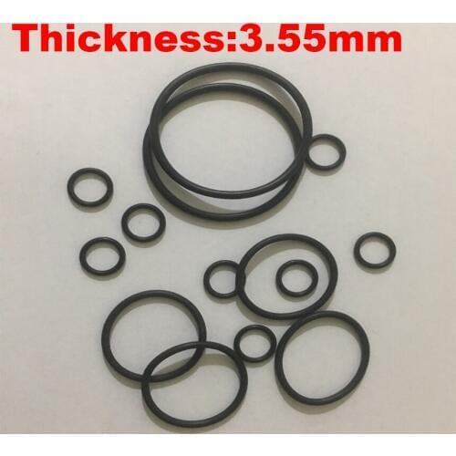 70pcs 42.3x3.55 42.3*3.55 42.5x3.55 42.5*3.55 ID*Thickness Black NBR Nitrile Chemigum Rubber O-Ring Washer Seal O Ring Gasket