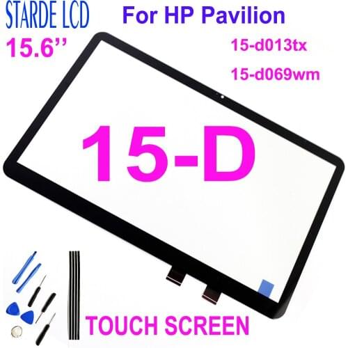 AAA+ 15.6" Replacement For HP Pavilion 15-d013tx 15-d069wm 15D 15-D Touch Screen Digitizer Outer Panel Sense