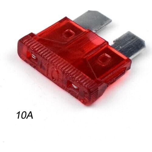 10 Amp Car Fuse Holder For Hyundai 12V Vehicles Chip With Plug-In Design 5A 7.5A 15A 20A 25A 30A 40A 30Pcs/Lot Automotive Parts