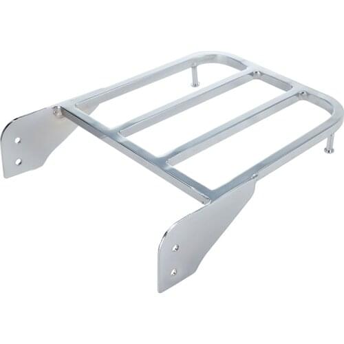 Motorcycle Chrome Sissy Bar Luggage Rack For Suzuki Intruder Volusia VL800 VL 800 2001-2011 2002 2003 2004 2005 2006 2007 2008