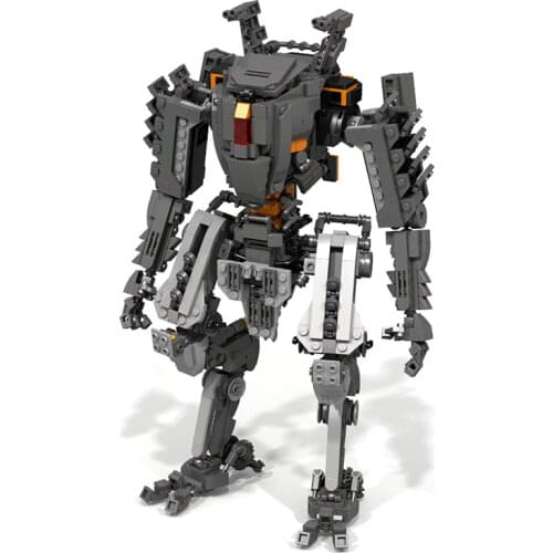 MOC Building Block Maker Game Enthusiasts Battle Mecha Warrior Assembly Model Childrens Toy DIY Building Blocks Birthday Gift