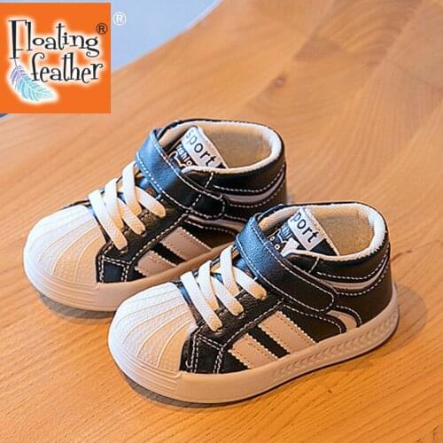 Size 15-25 Children Casual Shell toe sneakers Boys Girls Non-slip Baby Toddler Shoes Soft Sole Wear-resistant Light Kids Shoes