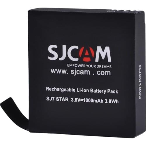1000mAh Rechargeable Li-ion Battery for SJCAM SJ7 Star Sports Action Camera