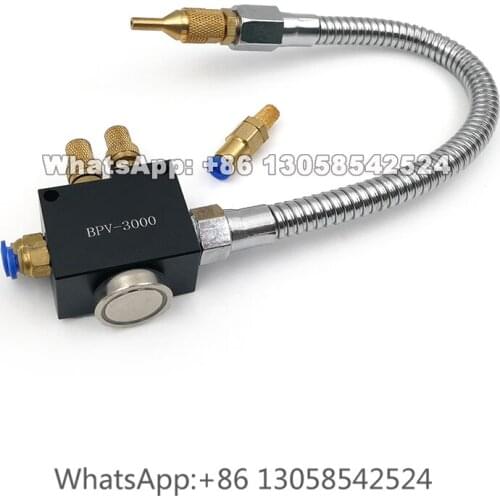 Metal Flexible Hose Mist Coolant Lubrication Spray System Sprayer with Magnetic Base for CNC Lathe Milling Drill Grind Machine