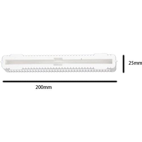 SURIEEN Latest Nylon Plastic Black/White Single Fin Box Sup Board Center Fin Box (2 pcs)