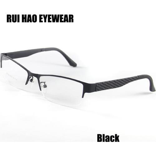 Unisex Eyeglasses Frames Eyewear Frames Men Eyeglasses Frame Women Alloy Frame and MEMORY Temple Optical Glasses Spectacles