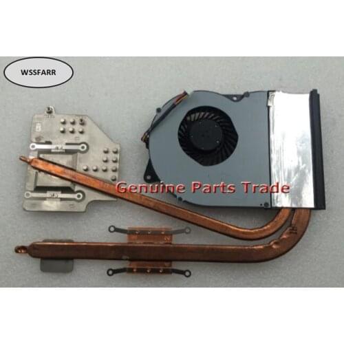 Genuine original heatsink with fan for N53 N53J N53JF N73 N73J N73JN heatsink cooler