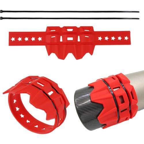Exhaust Tail Pipe Protector for Honda CRF250R CRF450R CRF250X CRF450X CRF250L CRF250M CRF230F CR 125R 250R 2020 2019 2018 2017