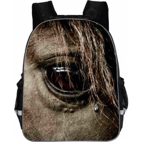 Horse Backpack Animal Tiger For Teenagers Boys Girls Toddler Kid School Book Bags Men Women Mochila Bolsa