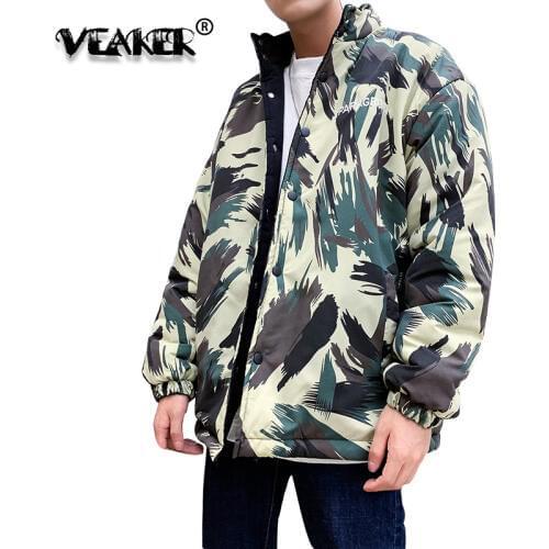 Мужские теплые парки VEAKER China At AliExpress