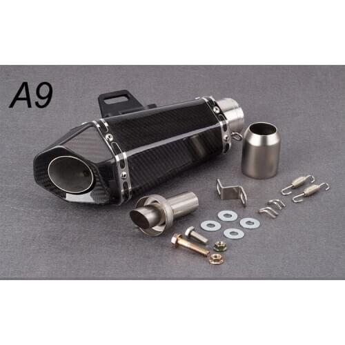 Moto 51/60mm motorcycle exhaust pipe full carbon fiber exhaust pipe with DB KILLER for s1000rr S1000r Z900 cb1000rr