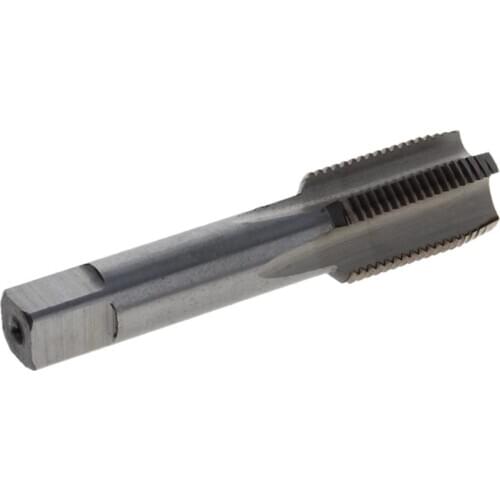 High Quality American Pipe Tap H2 High Speed Steel Uncoated Machine Screw Plug Tap Taper Ground Thread for Metal Threading 1pc