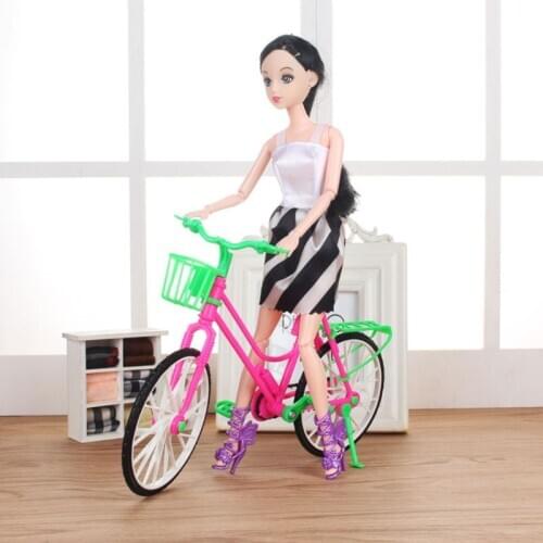 High Quality Doll Bicycle Bike Doll House For Barbi Doll 12" Doll Doll Accessori GXMB