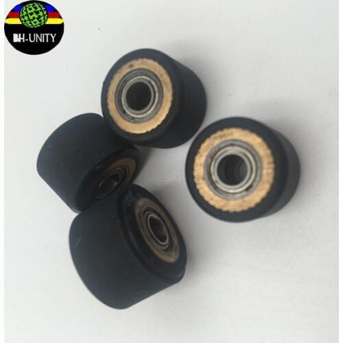 4PCS High quality Vinyl cutting plotter spare parts Roland pinch roller paper pressure rollers ID4MM (4*11*16MM)