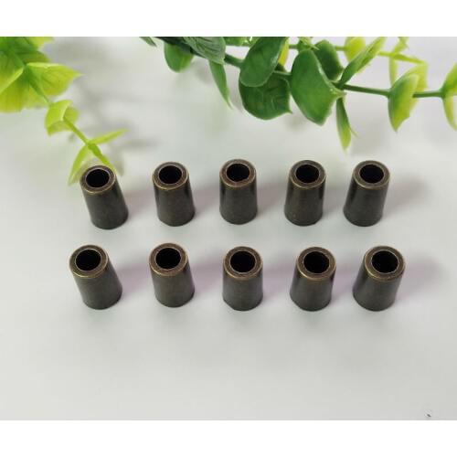10pcs Antique Bronze Cord End Suspension Clasp Alloy Metal String Cord Locks For Clothes Craft DIY Decoration