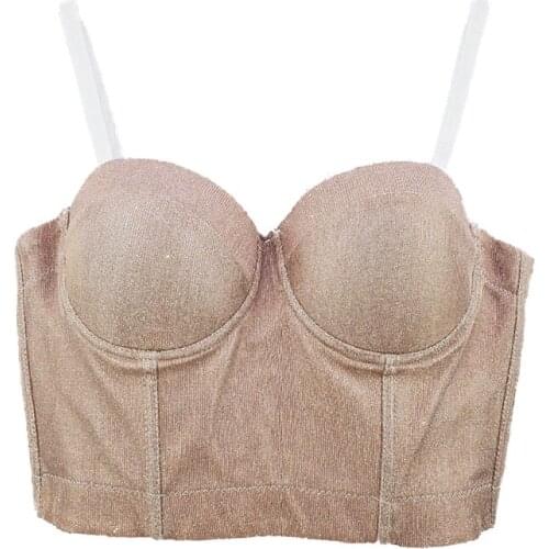 Sexy Cropped Tops Party Corsets Wedding Bustier Stage Short Corset Wear Outside Camis Peacock Blue Bodice