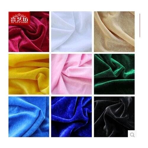 1.6*5meter Thick Velvet Fabric Gorgeous Home upholstery Covering Meeting background Table Curtain Pleuche Fabric 350g/meter