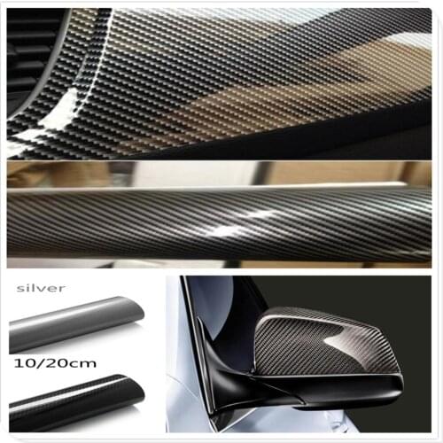 10 20cm 5D High Glossy Carbon Fiber Vinyl Film Car Styling Wrap Accessories FOR Lexus LS460 LF-Ch LF-A IS-F LF-Xh