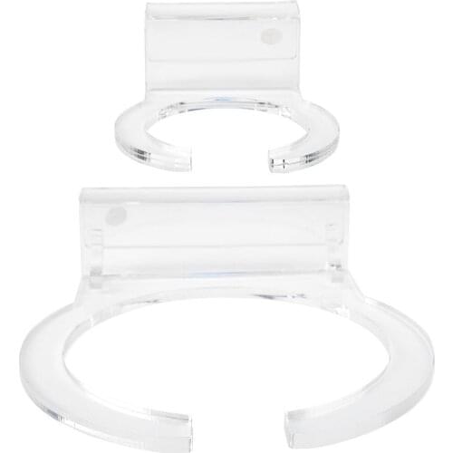 Acrylic Pre Filter Sock Holder Transparent Aquarium Filter Rack Durable Fish Filter Sock Stand Fish Tank Accessory