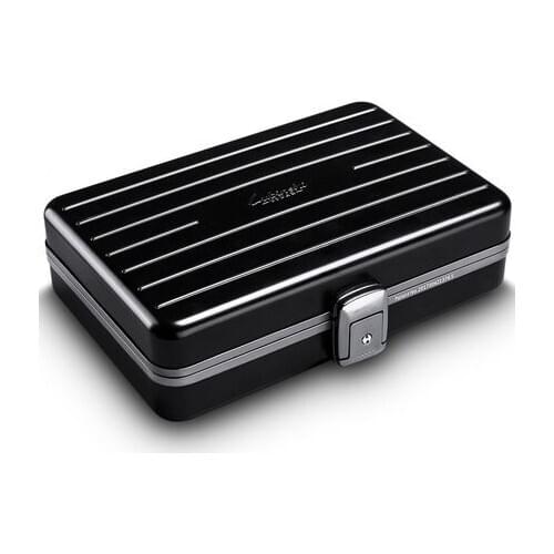 Cigar Case Portable Sealed Cedar Wood Lining Cigar Moisture Alcohol Box