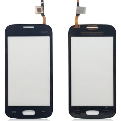 For Samsung S7262 Touch Screen Front Glass Touch Panel Cover Front Outer Glass Lens sensor Repair Parts