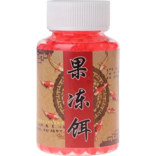 1 Bottle Fishing Bait Carp Salmon Fish Egg Jelly Beads Artificial Lure 4mm Soft M68D