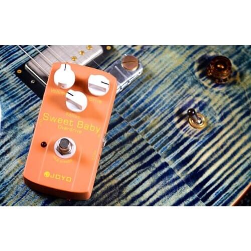 Joyo JF-36 Sweet Baby Overdrive Guitar Effect Pedal with Free Pedal Case