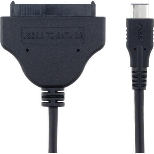 Zihan cable Type C USB 3.1 Male to SATA 22 Pin 2.5" Hard disk driver SSD Adapter Cable for Laptop & Laptop