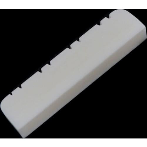 Bone Mandolin Bridge Nut Unslotted Nut for DIY Mandolin Banjo Replacement