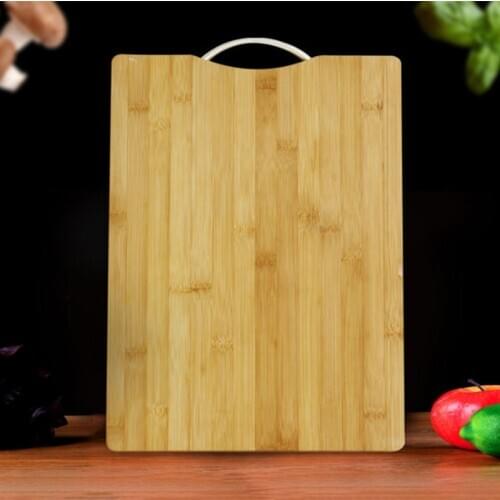 Kitchen cutting board double-sided solid wood cutting fruit cutting board meat chopping board