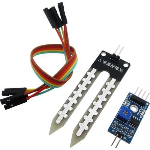 5PCS/LOT X Soil moisture meter testing module, robot/intelligent car ,soil humidity sensor