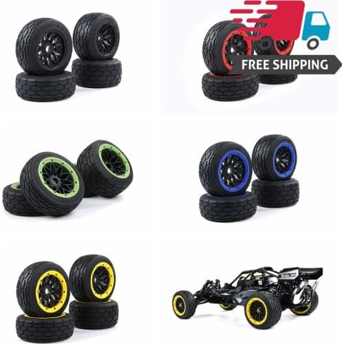 New Style Wheel Hub Tire Tyre On Road for Baja 5B SS 1/5 RC CAR