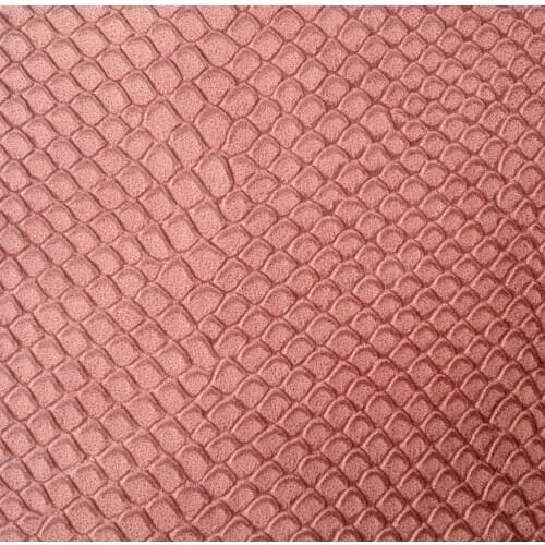 New trend Synthetic PU leatherette snake Scale snakeskin leather material