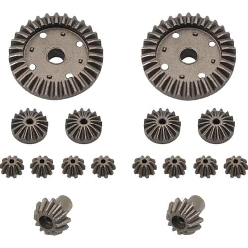 Upgrade Metal Gear 30T 24T 12T Differential Driving Gears 0011/0012/0013/0014 for Wltoys 12428 12429 RC Car Spare Parts