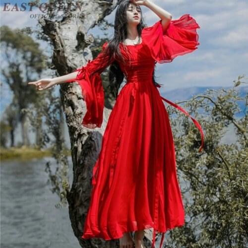 Dresses summer 2018 women hippie boho clothing chic dress beach fashion hippie chic female summer 2018 dress women FF760