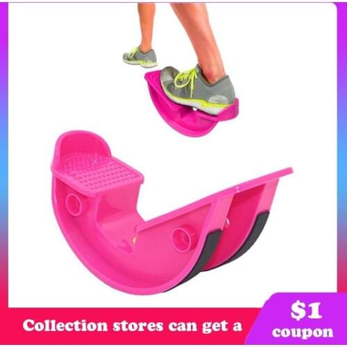 Foot Stretcher Rocker Ankle Stretch Board For Achilles Tendinitis Muscle Calf Stretch Yoga Fitness Sports Massage auxiliaryboard
