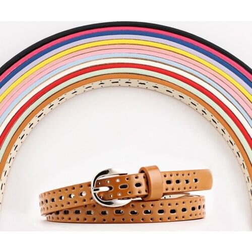 New Arrival Women Waist Belt Hollow PU Leather Strap For Womens Slim Waistband Female Ladies Apparel Accessories