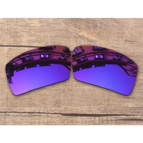 Vonxyz Violet Mirror Polarized Replacement Lenses for-Oakley Eyepatch 2 Frame