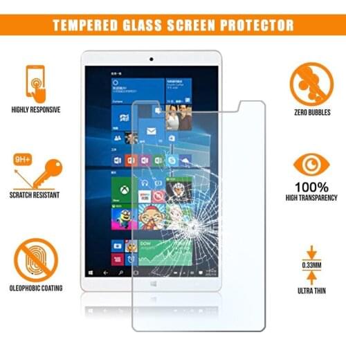 Screen Protector for Teclast X80 Power Tablet Tempered Glass 9H Premium Scratch Resistant Anti-fingerprint Film Guard Cover