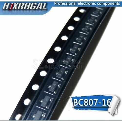 100pcs BC807-16 BC807-25 BC807-40 BC817-25 BC817-40 BC807 BC817 SOT-23 New and original HJXRHGAL