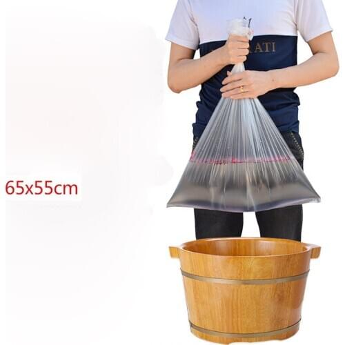 70pcs Foot Bath Bag 66*55cm Disposable Fit beriberi Patient Avoid Infection Home Use Soaking Feet Foot Bath Shops Footbath Tools
