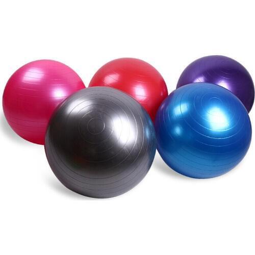 75cm Sports Yoga Balls Bola Pilates Fitness Gym Balance Fitball Exercise Pilates Workout Massage Ball