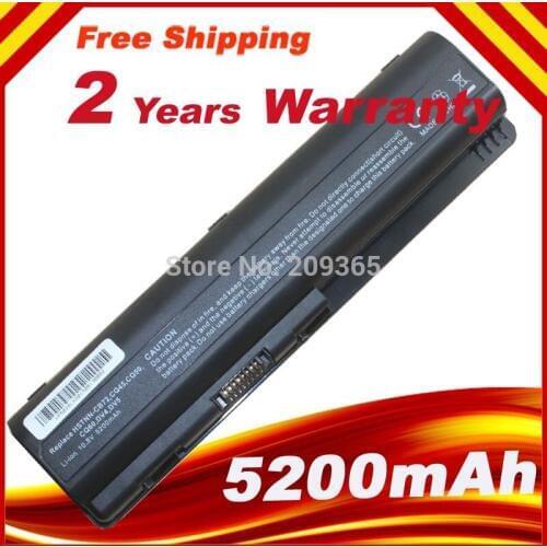 5200mAh Battery for HP Compaq Presario CQ40 CQ41 CQ45 CQ50 CQ60 CQ61 CQ70 CQ71 DV4 DV5 DV6, Free Shipping