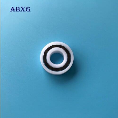 Free shipping 10pcs 6905 POM plastic deep groove ball bearing 25x42x9mm with glass balls